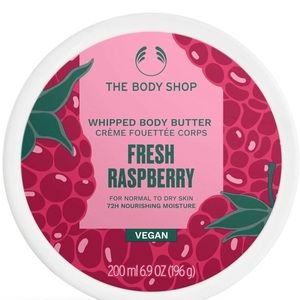 New The Body Shop Fresh Raspberry Whipped Body Butter 6.9oz